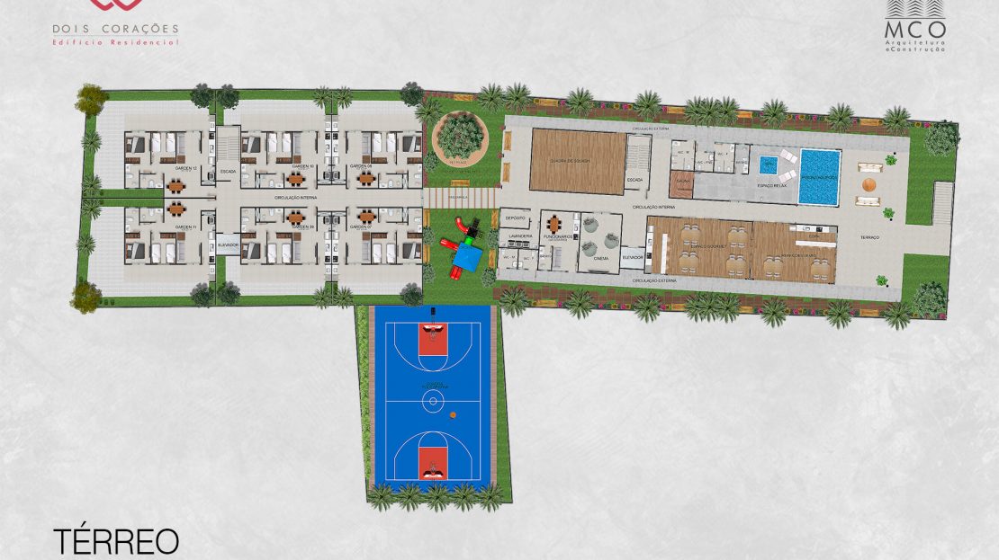 Localização Modelo Garden - Lancamento Dois Corações em Ubatuba apresentado pela Imobiliaria Villa Tenorio
