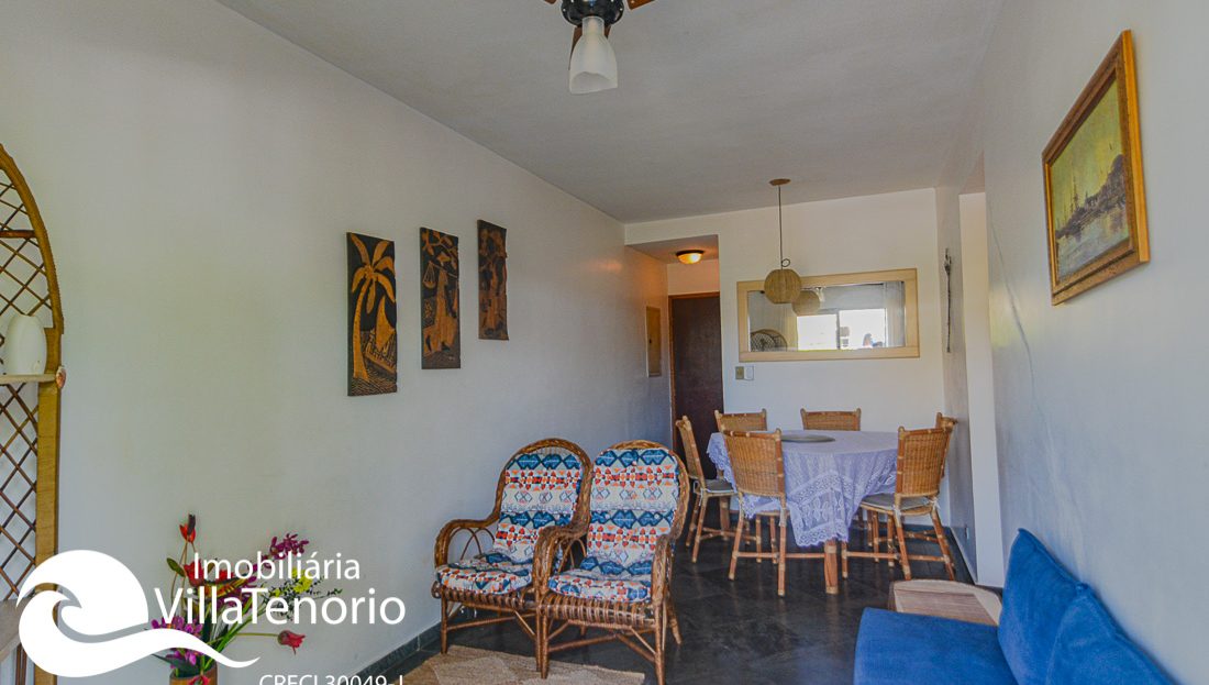 Apartamento para vender na Praia do Itaguá em Ubatuba SP, Imobiliária Villa Tenório
