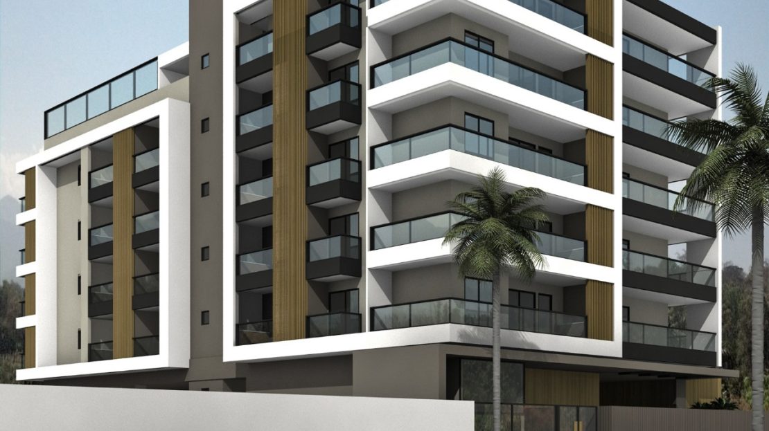 Fachada2- Apartamento na Planta a venda na Praia do Itagua - Ubatuba - Imobiliaria Villa Tenorio