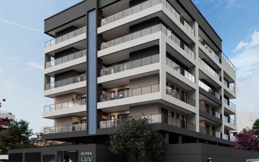 FACHADA_ALPHA-SKY_apartamento na planta em Ubatuba - Praia do Tenorio - Imobiliaria Villa Tenorio