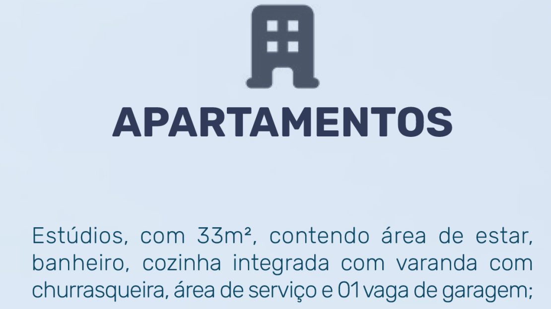 Estudios_33m2_Apartamento na Planta_PRATICITA_Centro_Ubatuba