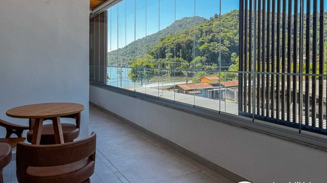 Apartamento vista mar a venda super luxo 2 quartos Praia do Itaguá em Ubatuba-10
