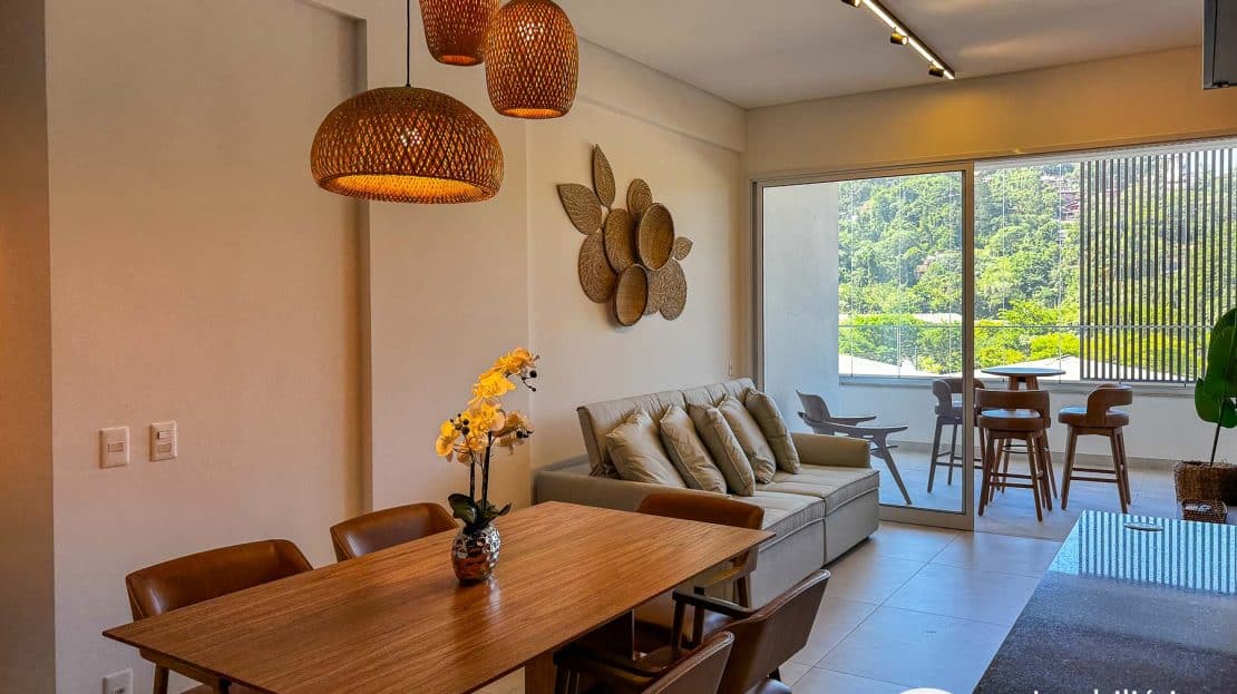 Apartamento vista mar a venda super luxo 2 quartos Praia do Itaguá em Ubatuba-13