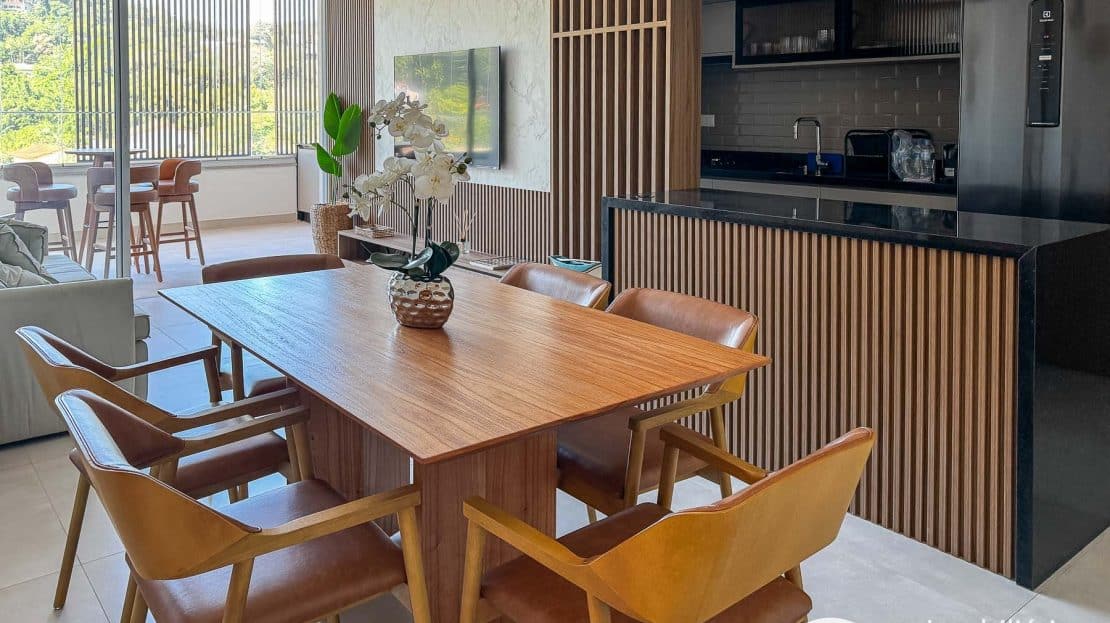 Apartamento vista mar a venda super luxo 2 quartos Praia do Itaguá em Ubatuba-3