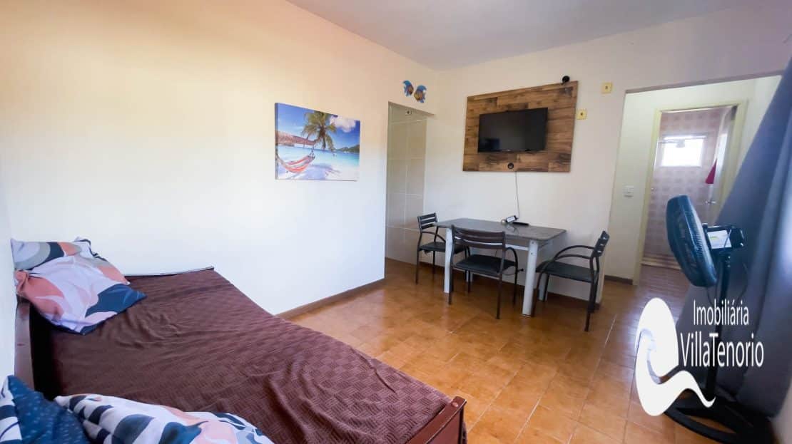 APARTAMENTO 1 DORMITÓRIO ITAGUÁ PROXIMO A PRAIA GRANDE PRAIA DO TENÓRIO PROXIMO A RODOVIA IMOBILIÁRIA VILLA TENÓRIO UBATUBA SP -1