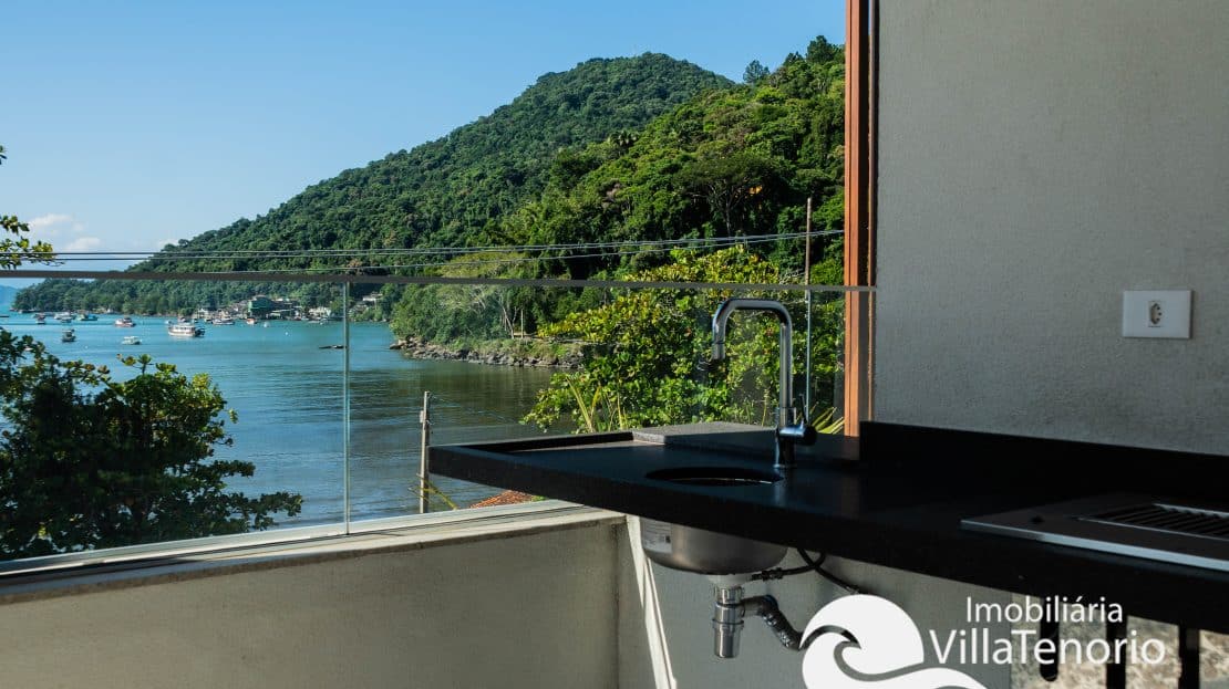 APARTAMENTO ANKOR ITAGUÁ FRENTE MAR 3 SUÍTES 148M2 UBATUBA SP ITAGUÁ IMOBILIÁRIA VILLA TENÓRIO-7