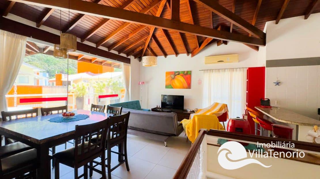 APARTAMENTO COBERTURA 144M2 PRAIA GRANDE UBATUBA PROXIMO A PRAIA 2 DORMITÓRIOS 2 VAGAS DE GARAGEM IMOBILIARIA VILLA TENÓRIO-2