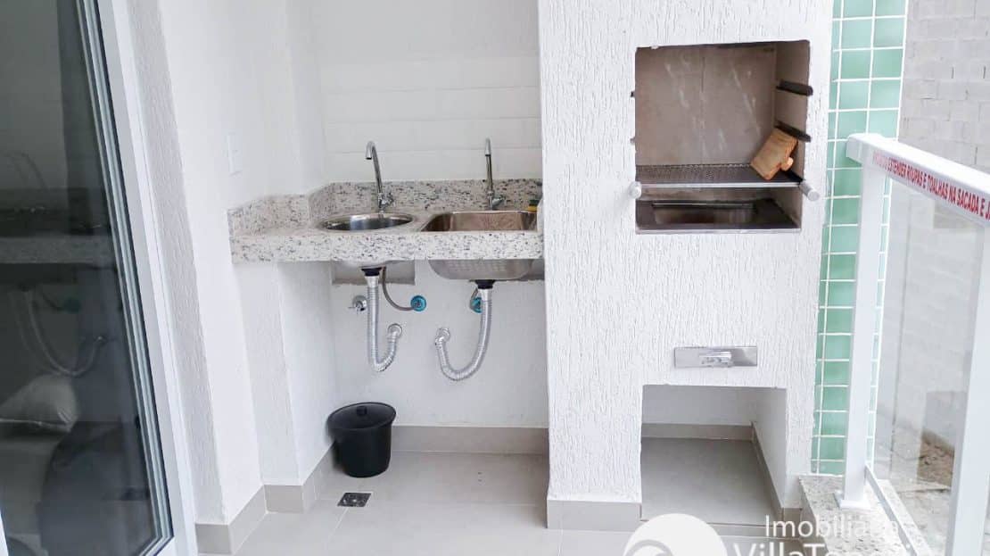 APARTAMENTO PRAIA GRANDE 1 DORMITÓRIO MOBILIADO IMOBILIARIA VILLA TENÓRIO-14