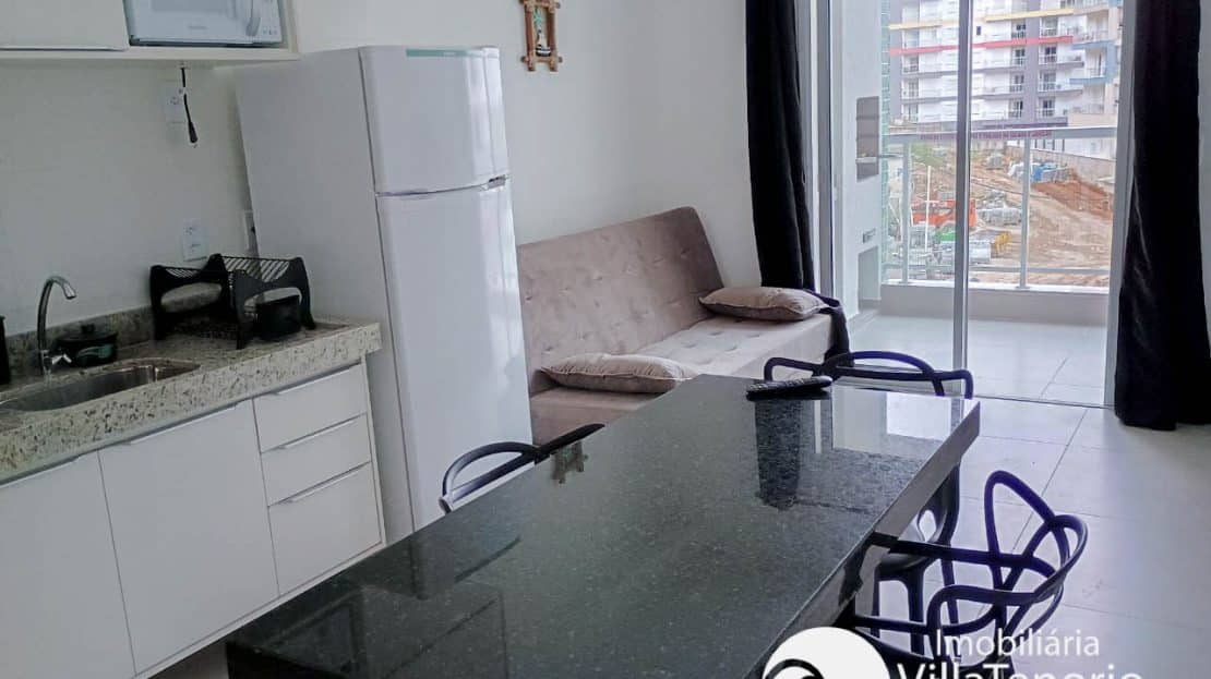 APARTAMENTO PRAIA GRANDE 1 DORMITÓRIO MOBILIADO IMOBILIARIA VILLA TENÓRIO-24