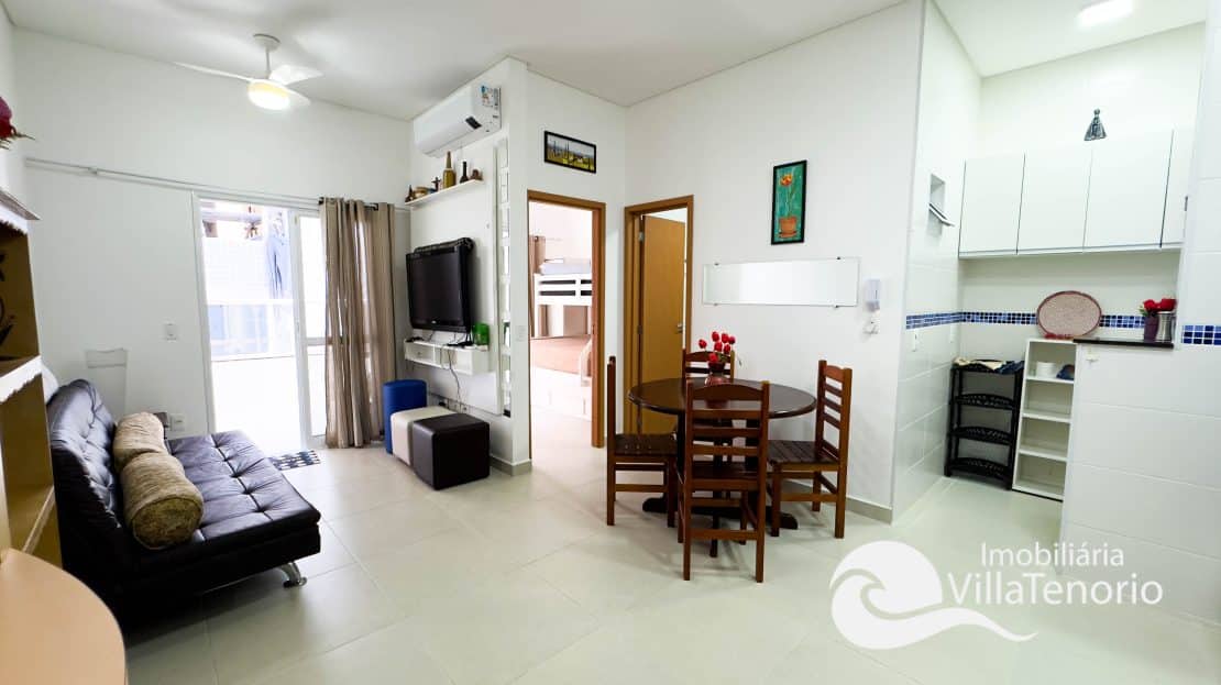 apartamento toninhas 1 dormitorio mobiliado ubatuba imobiliaria villa tenório-1
